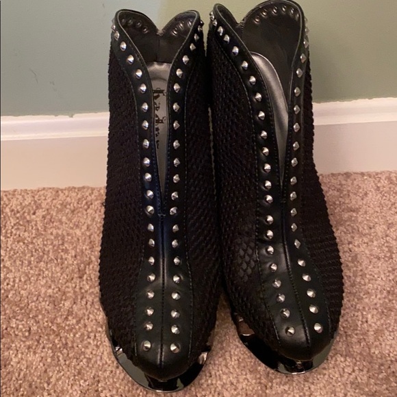 Hades Shoes - NWOT Black Vegan leather slip on boot Hades Shoes - NWOT Black Vegan leather slip on boot